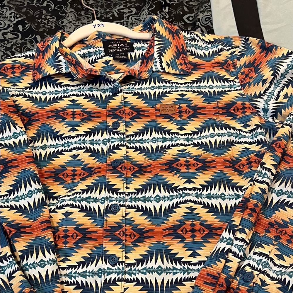 Pendleton Multicolor Button Down Shirt - image 5